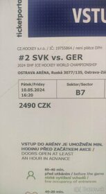 Hokej - Majstrovstvá sveta 2024 - Slovensko