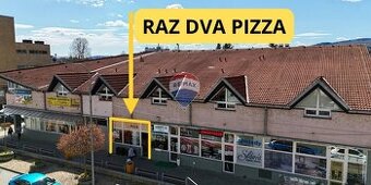Predaj / odstúpenie zabehnutej prevádzky RAZ DVA PIZZA v c