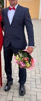 Pánsky oblek Slim Fit veľkosť 50 - 1