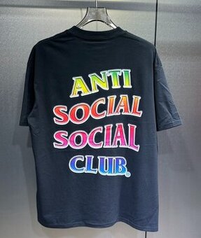 Anti Social Social Club tričko (dúha)