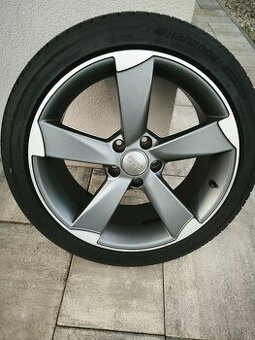 5x112 R18 Letna sada Original Audi A4 + 245/40 R18 Hankook