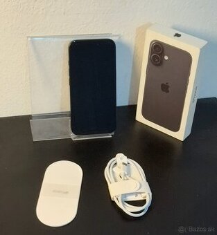 Predám Apple iPhone 16 128GB Black Nový kus nepoužívaný