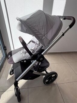 CYBEX Kočiar Balios S Lux Silver Lava Grey 2023 Gold