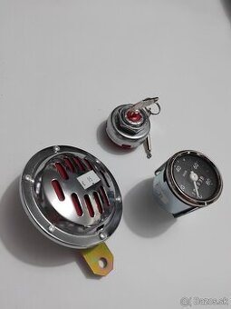 JAWA - TACHOMETER, SPÍNAČKA,BZUČÁK