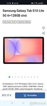 Samsung Galaxy Tab S10 Lite 6 GB