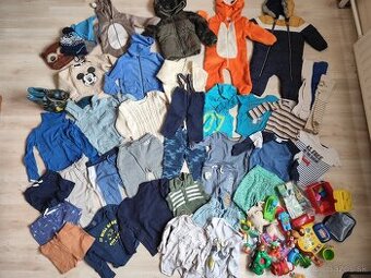 Veľký balík pre chlapca veľ. 6mesiacov - 1,5roka