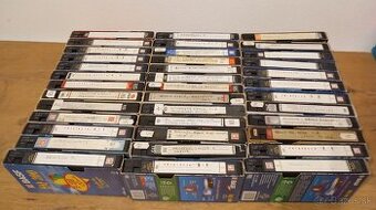 VHS kazety nahrávané 36 kusov