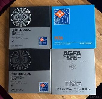 Agfa plastové kotúče