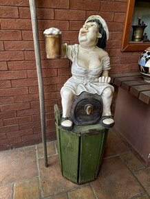 Šenkárka - socha pivný súdok