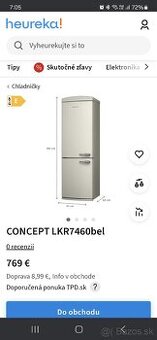 Chladnička Concept
