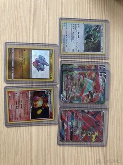 Rôzne pokemon karty V gx holo promo