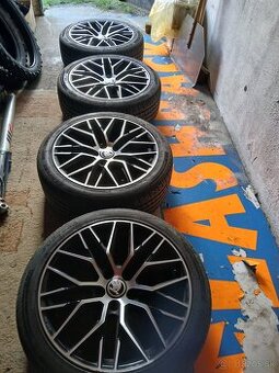 Alu 5x112 18palcov Elektróny + pneu