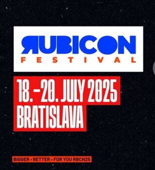 Predám listok na rubicon