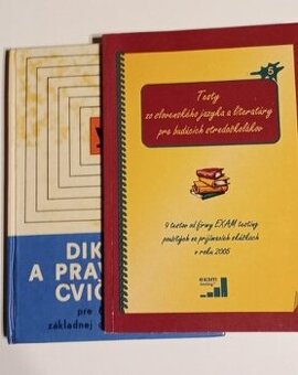 2 x slovenčina zš - testy, diktáty, cvičenia