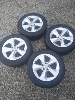 17" alu NISSAN QASHQAI,RENAULT,DACIA + TPMS + letné pneu.