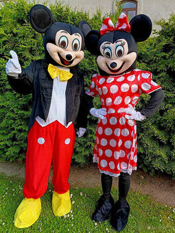 Prenájom maskotov - Mickey a Minnie