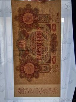 50 korun 1919, 50 korun 1922,
