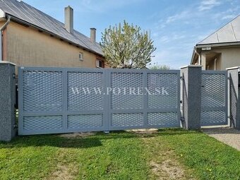 Hliníkové a železné brány na mieru