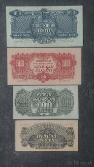 sada poukážok 1944 - 1
