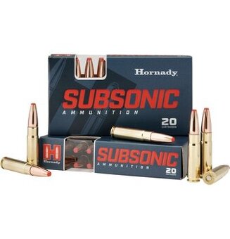 Hornady 300 Blackout, Sub-X, 190gr/12,3g.