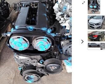 Chevrolet Cruze 1.6 2011 predám MOTOR F16D4, DVERE a iné Mo