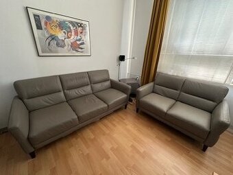kožená sedačka 3+2 Natuzzi Edition
