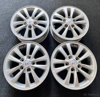 5x114,3 R15 Originál alu Hyundai i30 + senzory tlaku