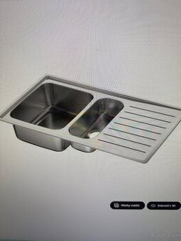 Kuchynsky drez ikea VATTUDALEN