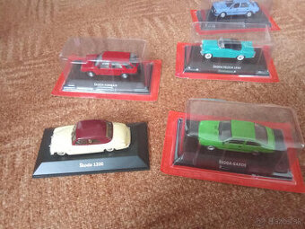 Modely Škoda 1:43 DeAgostini