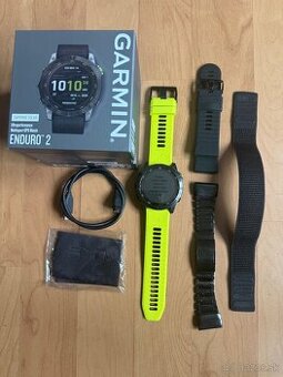 Garmin Enduro 2, Sapphire Solar, Carbon Gray DLC Titanium