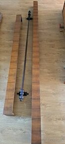 Drevené garníže,  závesy, záclony