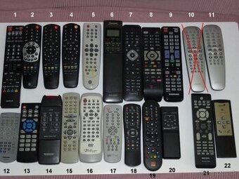 Predám diaľkové ovládače (skupina 3)