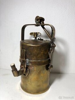 Banícka lampa karbidka banícky kahan