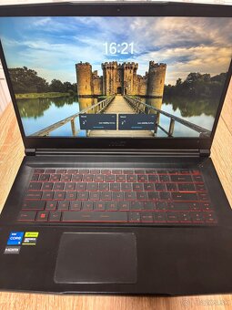 Predám herný notebook MSI model Thin GF63 12VE