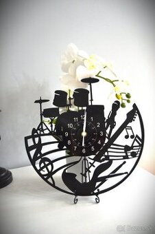 Melody Clock Rock, dizajnové hodiny z vinylovej LP platne - 1