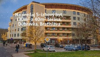 🏡Predaj: Priestranný 5-izbový byt 130m², terasa, Bratislava