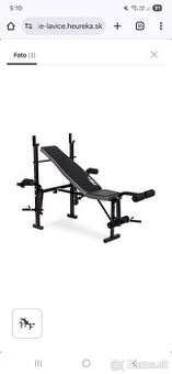 Posilňovacia lavica komplet