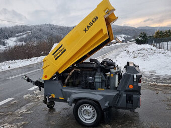 Mobilný skrutkový kompresor Atlas Copco XAS97 s objemom 5,5