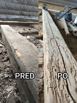 BRÚSENIE CHÁT a RENOVÁCIE STARÝCH TRÁMOV