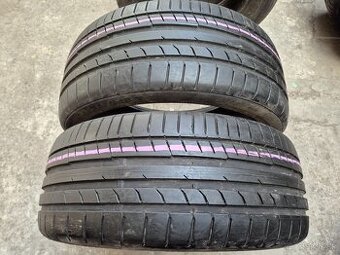 225/40 r18 letné 2 ks CONTINENTAL dezén 7 mm DOT2020