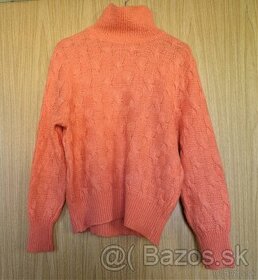 Dámsky pletený sveter s mohérom M - 1