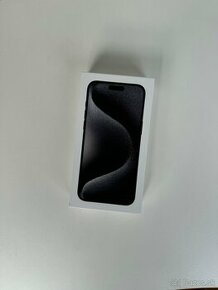 Apple iPhone 15 Pro Max 256GB Titanium Black Neaktivovany