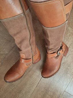 Kožené čižmy Timberland