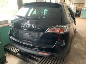 Mazda 6 II zadny Naraznik kufor piate dvere kapota motor