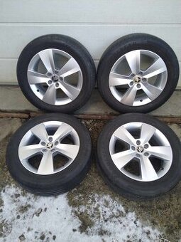 16" letné sada ŠKODA SCALA originál.