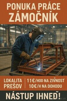 Práca zámočník Prešov