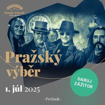 PRAŽSKÝ VÝBĚR na zámku v Pezinku (1. júl 2025)