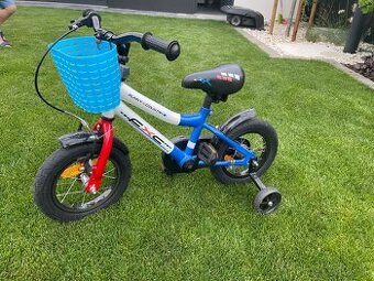 Predám detský bicykel s bočnými kolieskami