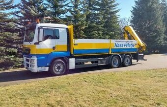 9294 MAN TGS 26.440 - 6x2 - Valník + HR-HIAB 211E-3HIDUO – E