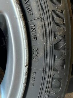 Volvo kolesa 16" + 4 ks gumy Dunlop Sport BlueResponse